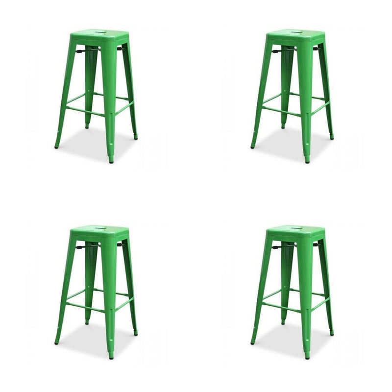 Tabouret de bar et de comptoir Cheryllynne, Vert, Tabouret de bar (assise de 30 po de hauteur)