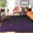 Premium Machine Washable Prisco Eggplant Rug-2100946486