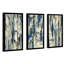 "Spring Stripes Blue", 3 pièces, reproduction sur acrylique-64194537
