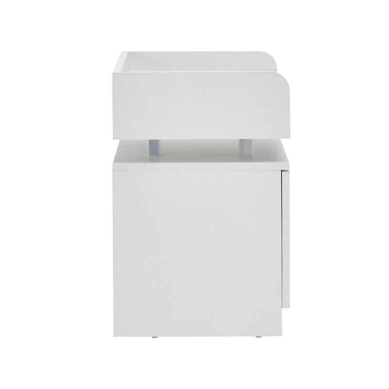 Nikera 50 cm W Bedside Table