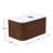 Vireo 34" Single Bathroom Vanity with Marble Top-1489987702-1489987682
