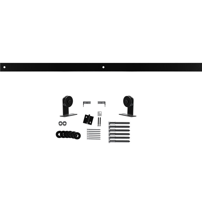 Goldberg Brothers Inc. Economy Straight Top Standard Single Barn Door Hardware Kit