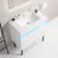 Meuble-lavabo simple avec comptoir Danar 30