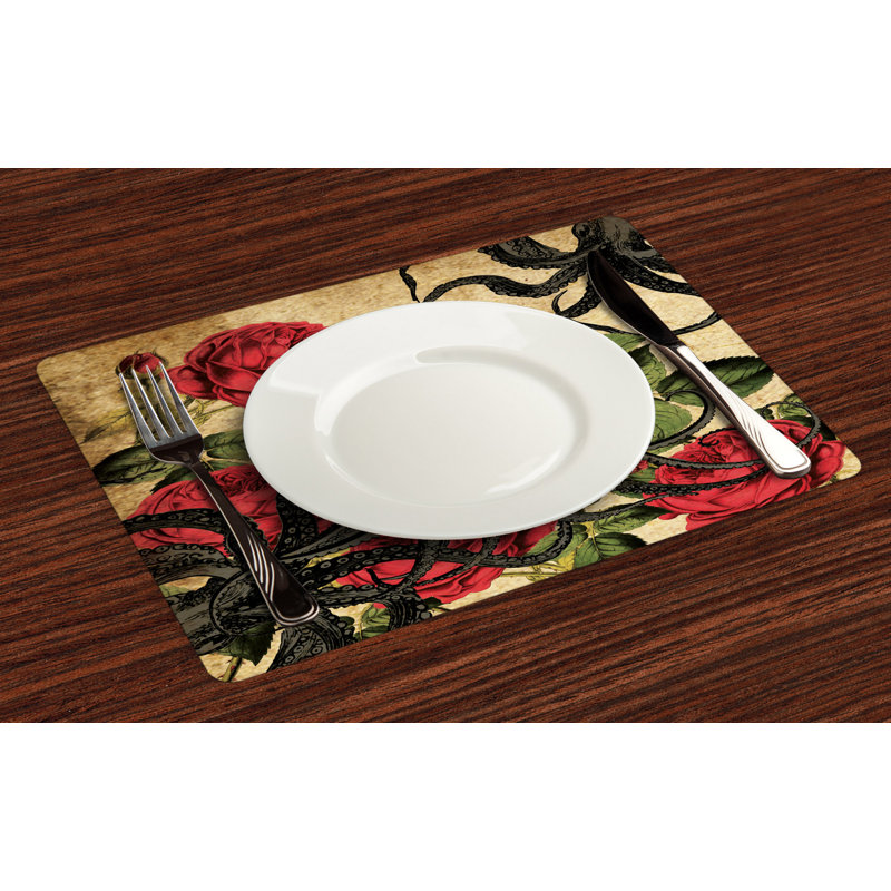 Polyester Animals/Nature Rectangle Placemat