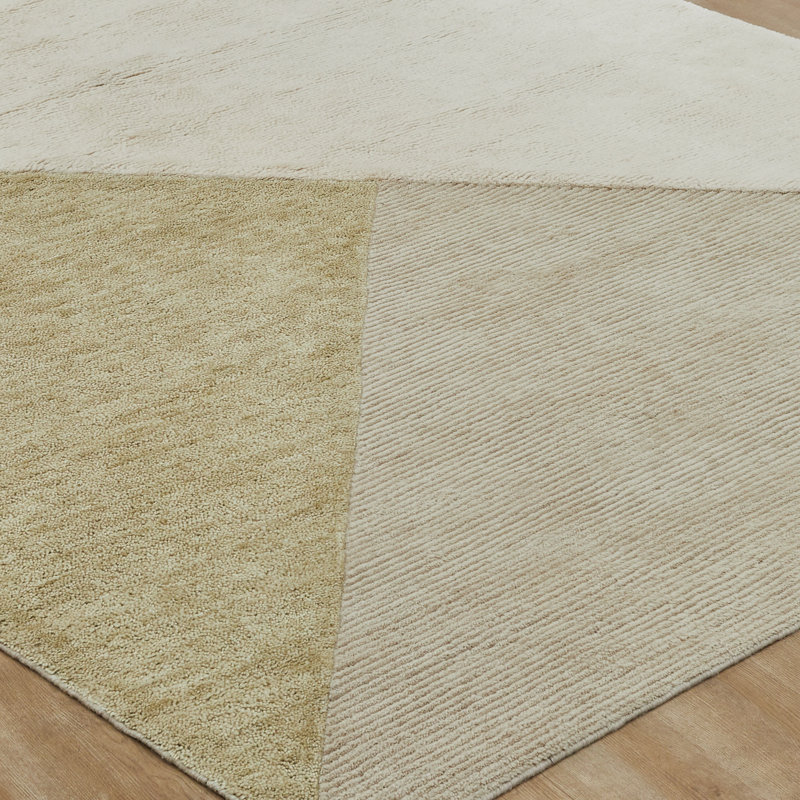 Arlo Hand Tufted Wool Geometric Area Rug, 2'6" x 10'