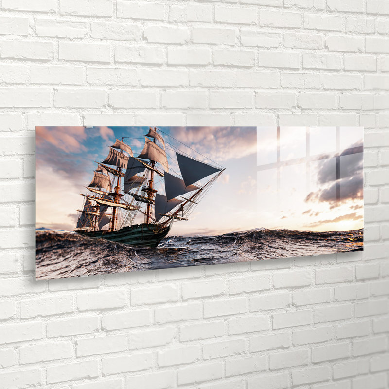 Basic Relax - Rectangle Print on Glass
