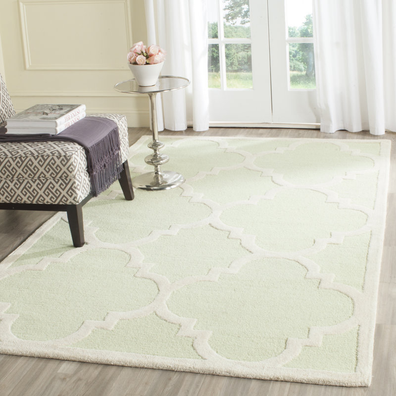 Tapis en laine touffeté à la main Cannen, Rectangle 6 pi x 9 pi