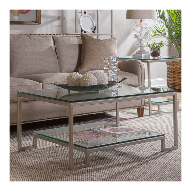 Metal Designs Bonaire Cocktail Table, Gold