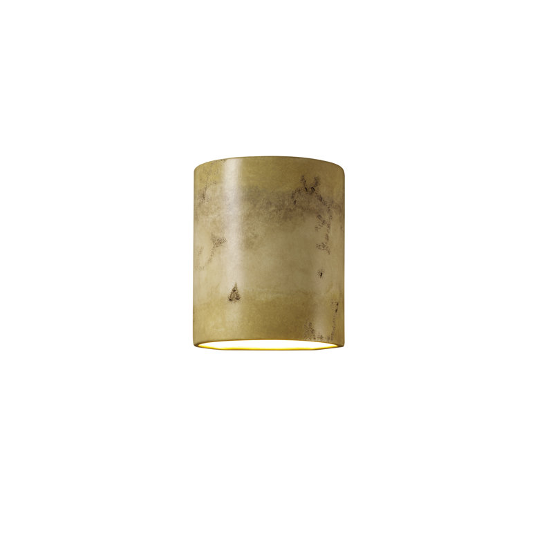 Sun Dagger Ceramic Wall Light, Greco Travertine, Palm Tree