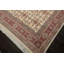 Tapis velouté en laine noué à la main 8 x 8 po Herati Pande Cameron