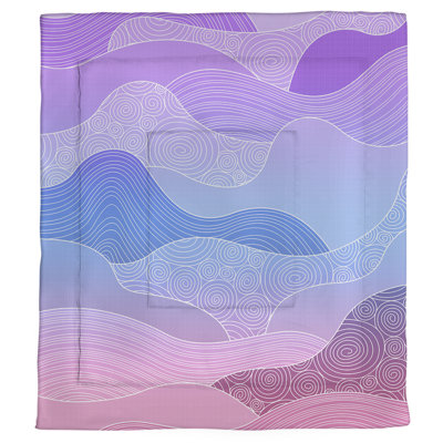 Katelyn Elizabeth Reversible Abstract Comforter