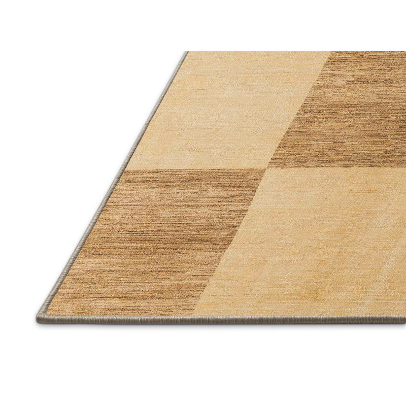 Wool Abstract Indoor Rug, Rectangle 6' x 9'