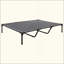 Lit pour chien surélevé portatif pour grand chien avec structure en métal XL-51060511-51060499