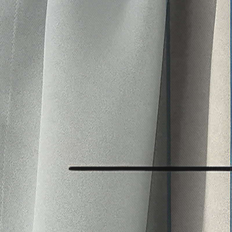 Cranon - Rideau occultant abstrait à motif de suprématisme - 1 panneau, L 52 po x L 95 po