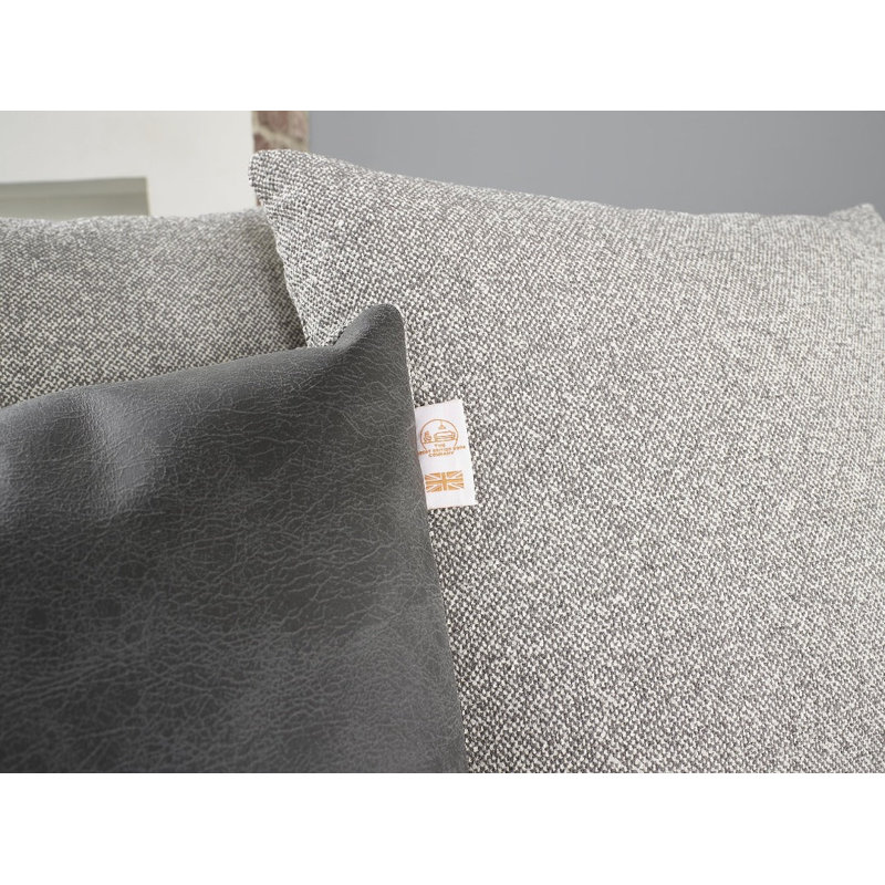 Edinburgh 7 Seater Corner Sectional, Dark Grey