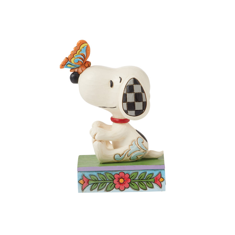 Figurine papillon Peanuts par Jim Shore Snoopy