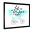 Life Is a Beautiful Ride - Art textuel sur toile-59843053-59843061