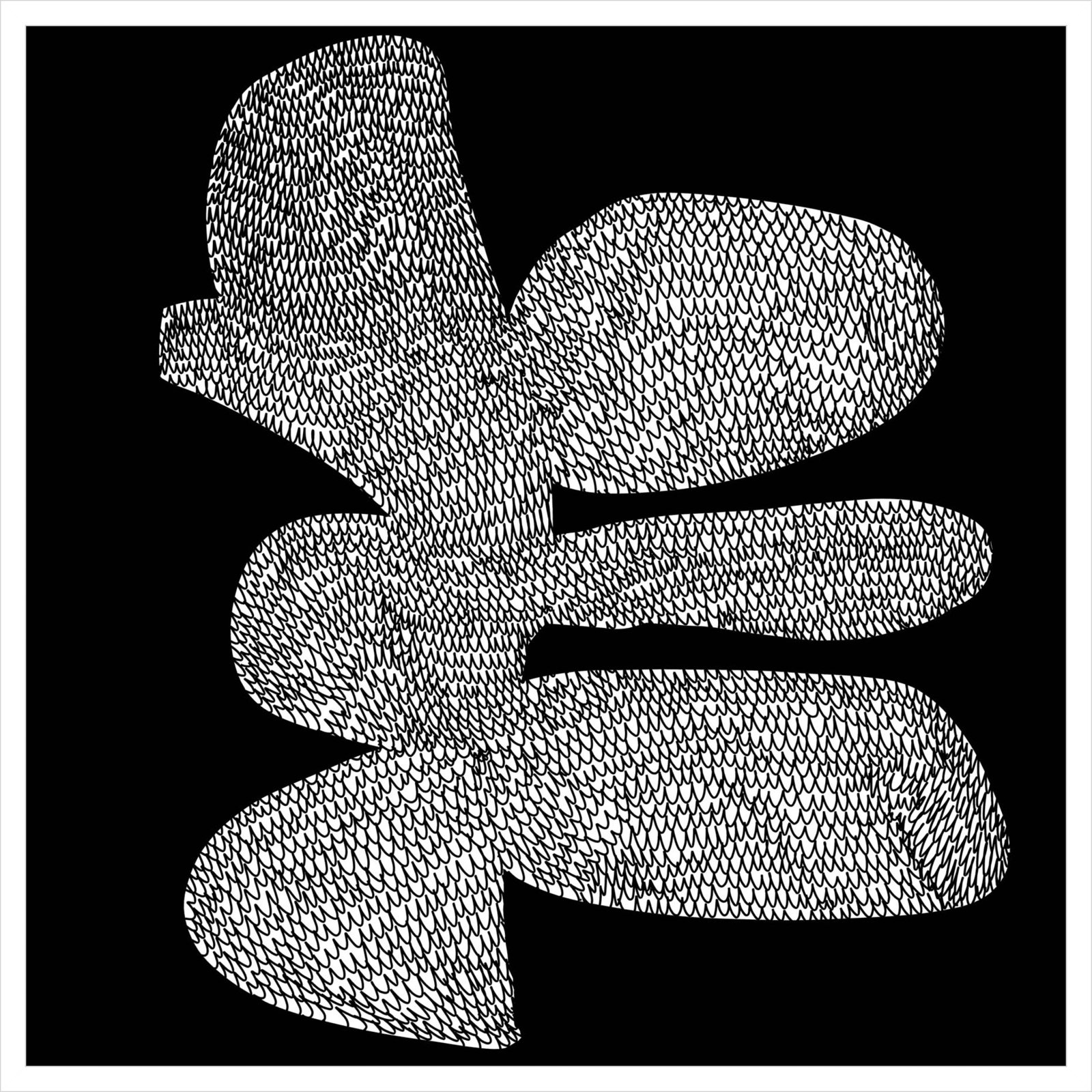 Craft by Dan Hobday, White, 33" H x 33" W