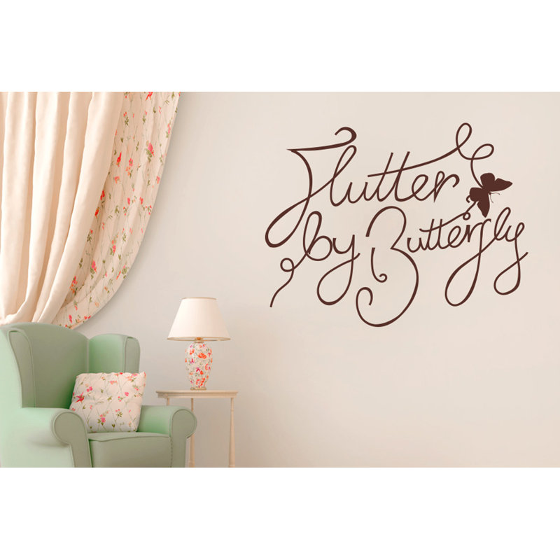 Wall Decal, Large, Brown