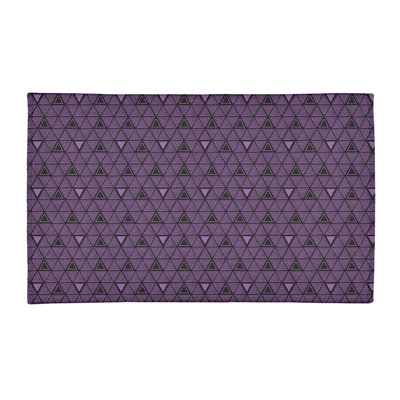 Chenille Geometric Indoor Rug