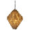 Lustre géométrique clair Murano Vistosi