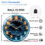 Horloge murale en verre Neon
