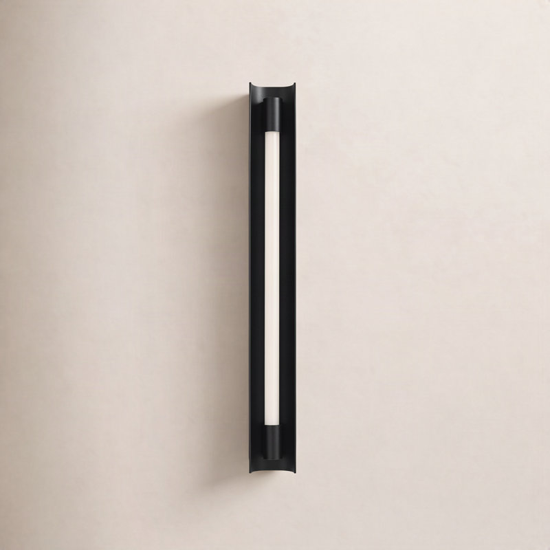 Carson 1 - Light LED Bath Bar, Midnight Black