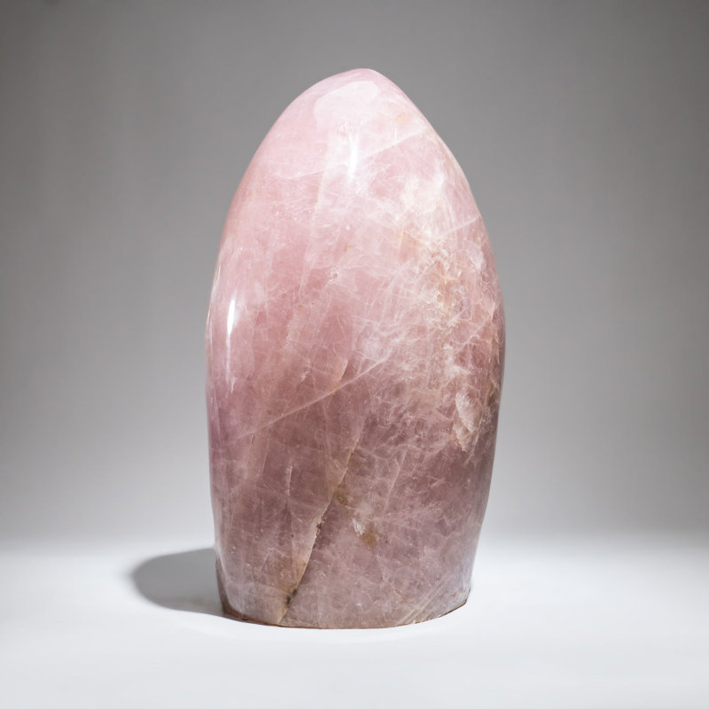 Large Genuine Polished Rose Quartz Freeform (102 Lbs)