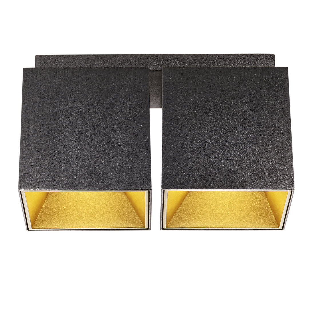Nordlux Black Ethan Spot Light Metal Hallway Gu10 Mains - Image 3