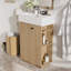 Meuble-lavabo 21,6 po avec lavabo en céramique
