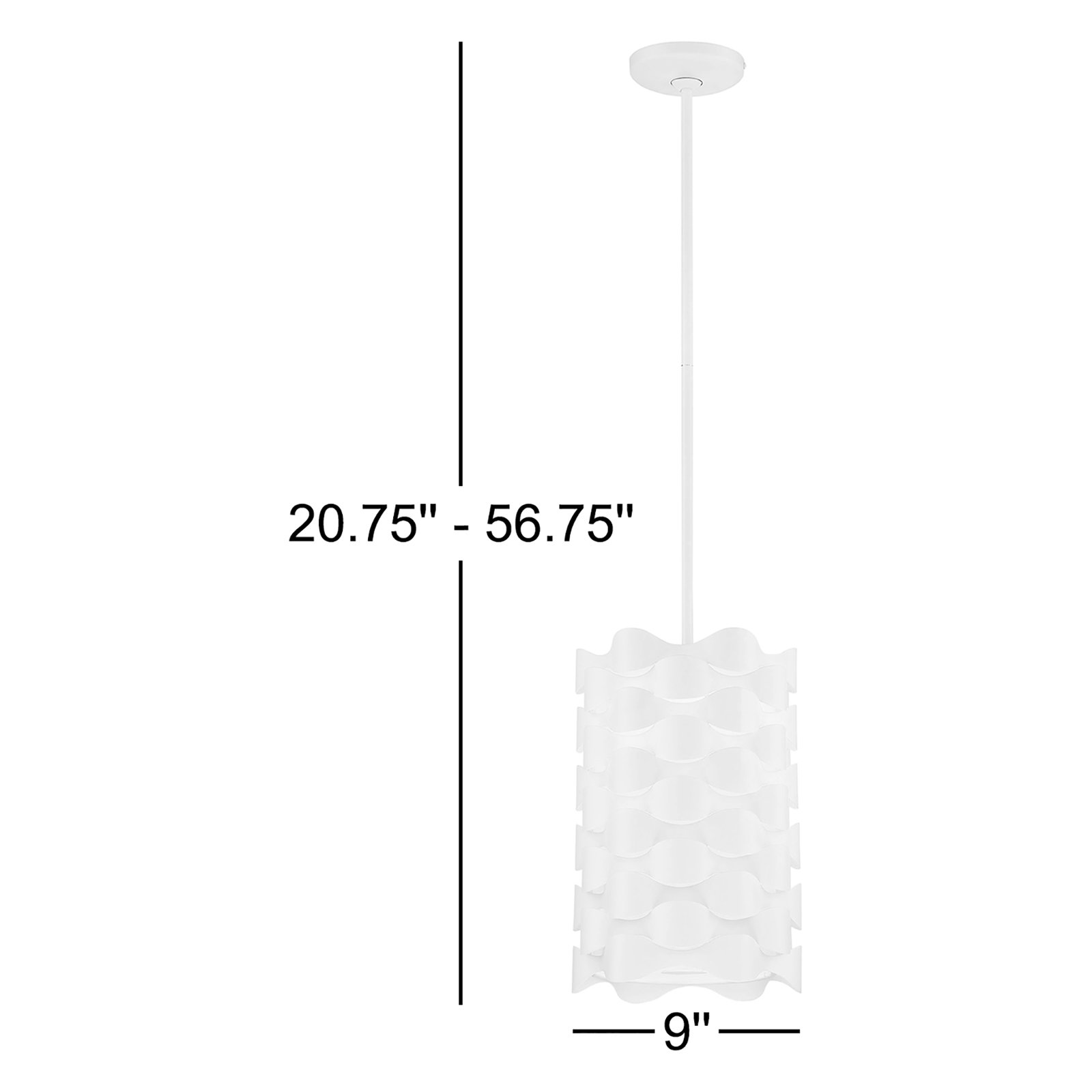 Rickey Single Light Dimmable LED Pendant