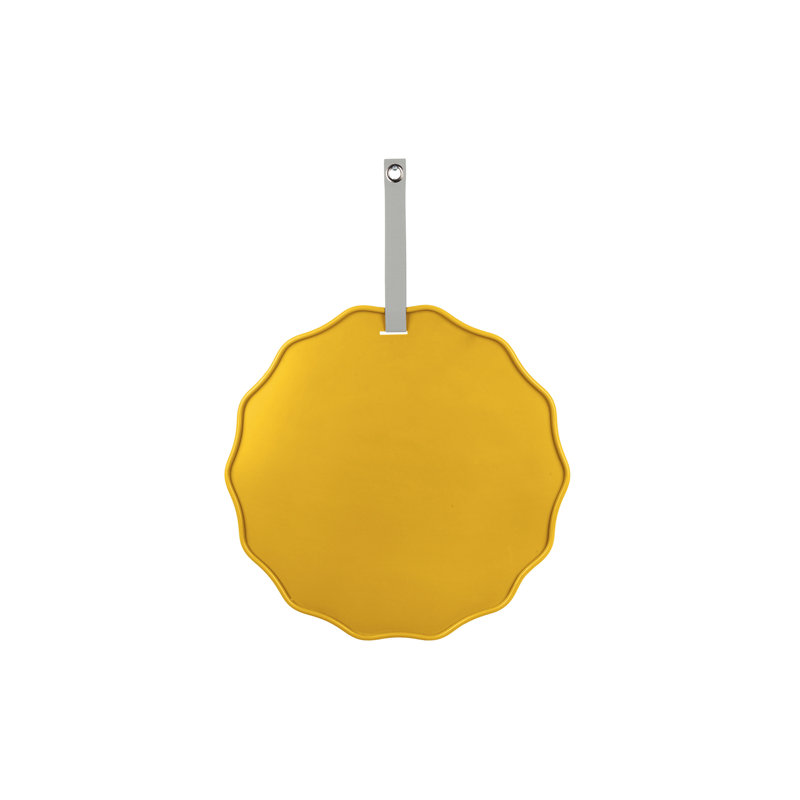 Magnetic Metal A-Frame Sign Holder, Yellow