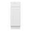Armoire inférieure à 1 tiroir et 1 tablette l 12 po x H 34-1 / 2 po x P 24 po Blanc Prêt à assembler (RTA)