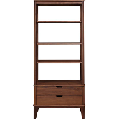 Walnut Grove Etagere Storage Bookcase