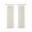 Twist Tab Lined Window Curtain Panel