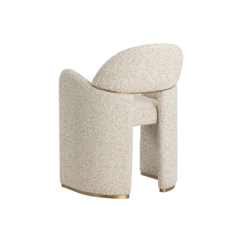 Snowden Upholstered Arm Chair, Noah Ecru