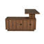 Bureau de direction en L de 63 po avec armoire de rangement Adalae-44176676