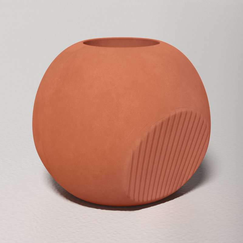 Henrick 4.25'' Handmade Ceramic Table Vase