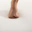 Repose-pieds rond avec repose-pieds en velours-1415130693