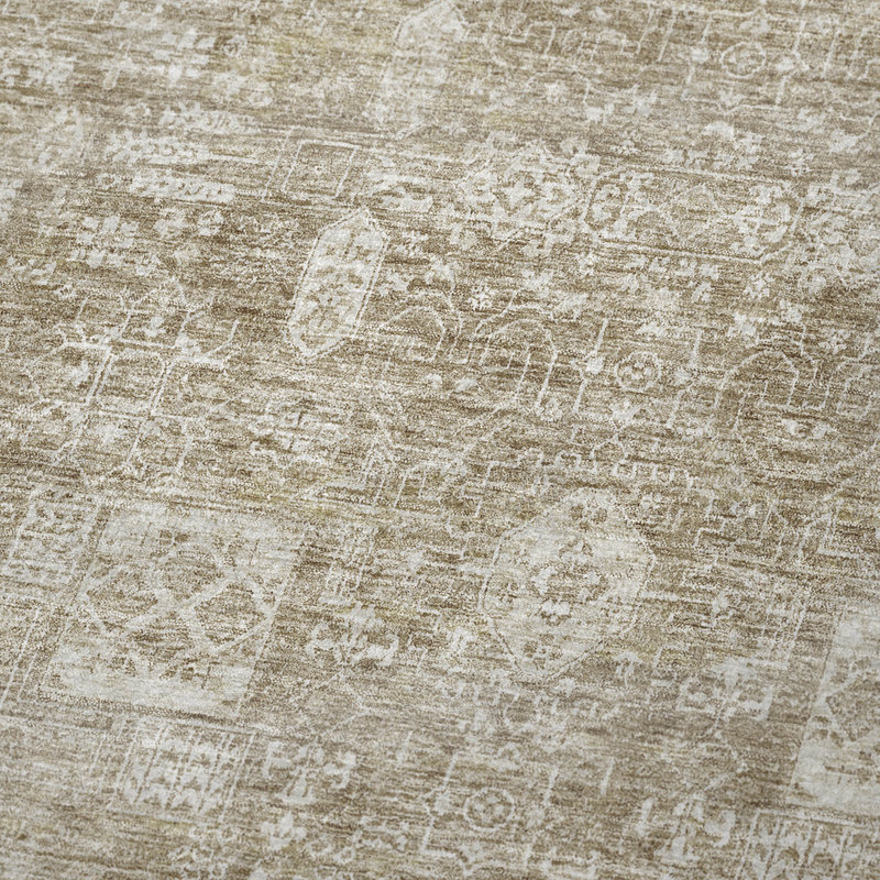 Jeté Addison Sherpa Tribal Medallion, Beige oriental 2