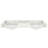 61'' Marble Double Bathroom Vanity Top with Sink