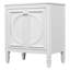Meuble-lavabo 30 po avec lavabo, deux portes avec tablette, charnières de porte à fermeture en douceur, style rétro, blanc