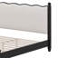 Wood Platform Bed With Upholstered Headboard-965774981-965774980