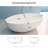 67'' x 39'' Extra Wide Freestanding Soaking Solid Surface Bathtub-107820407