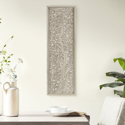 Décoration d'intérieur en forme d'arbre coupé - Rehaussez votre espace Décoration murale style bois naturel