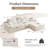 Sofa Ottoman Beige