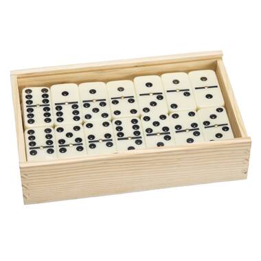 Classic 255-Piece Wooden Domino Race Set – Hearthsong