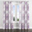 Panneaux de rideaux Boho - Paisley mauve doux avec œillets - 1 panneau-703193944-703193946