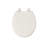 Brevia Toilet Seat with Quick-Release Hinges and Grip-Tight Bumpers-10979253-91059805