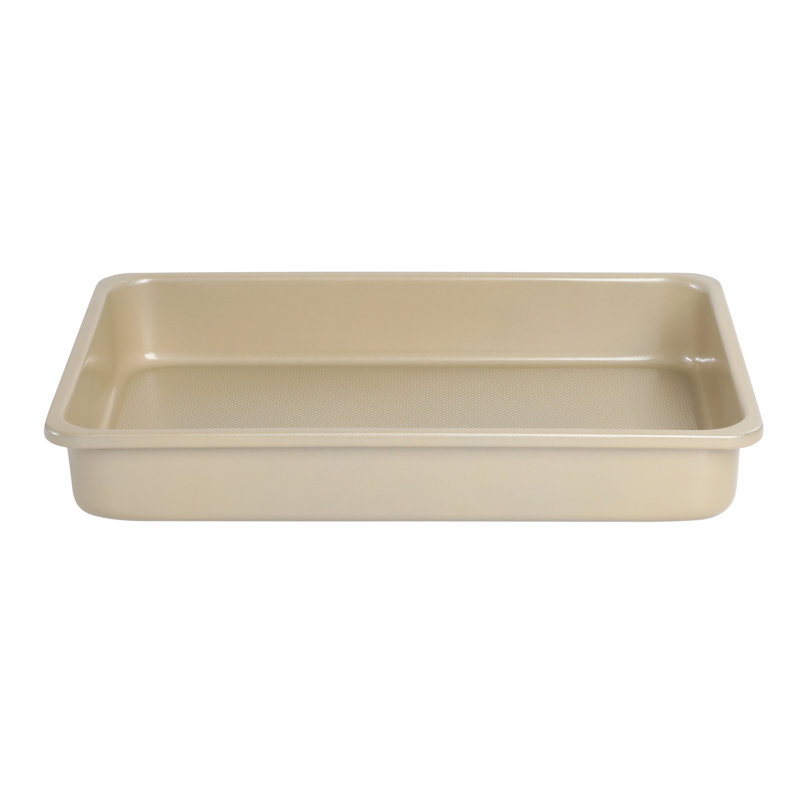 Champagne Gold Carbon Steel Nonstick 5-Piece Bakeware Set